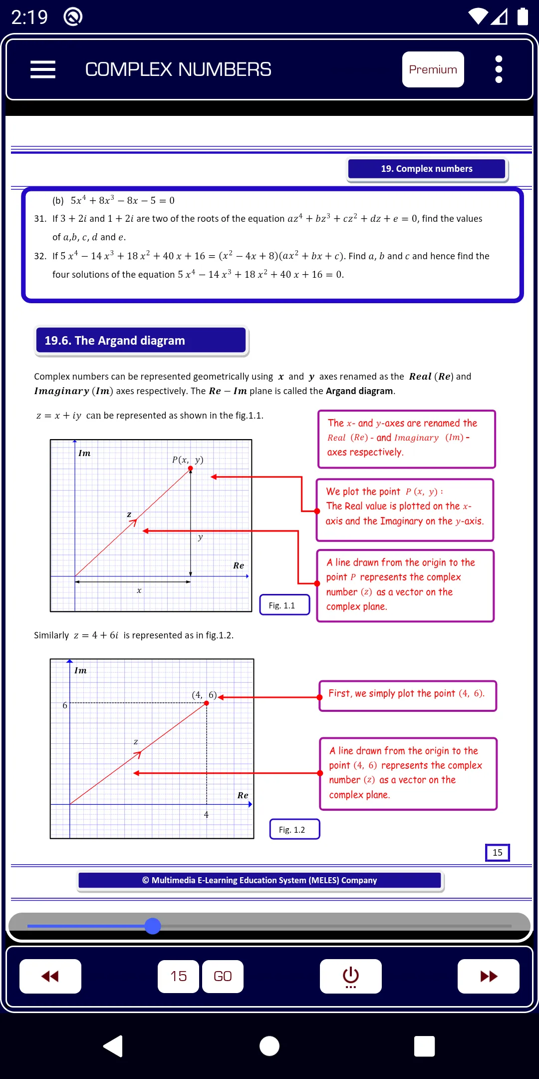 Complex numbers Pure Math | Indus Appstore | Screenshot