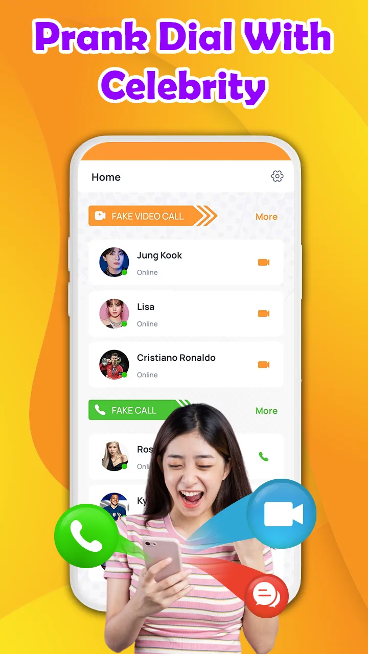 Prank Call - Funny Video Chat | Indus Appstore | Screenshot