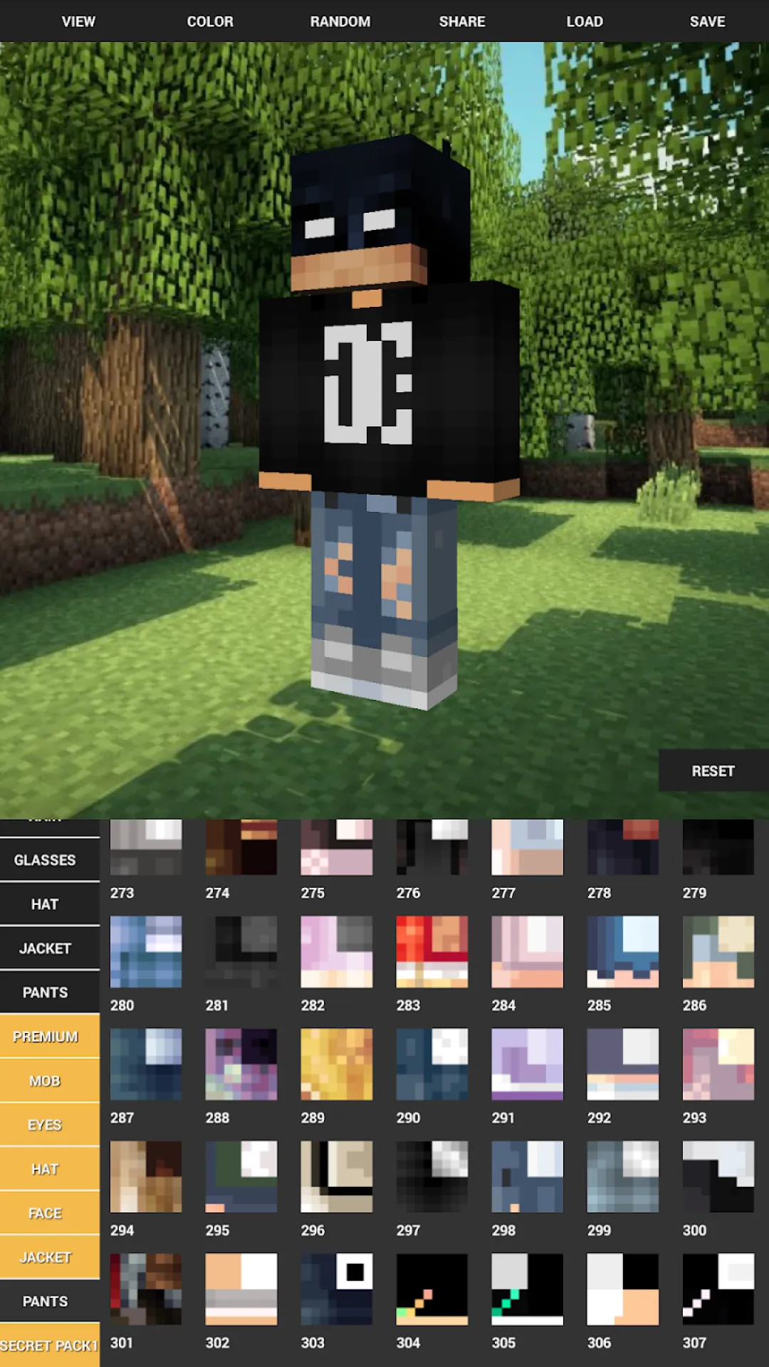 Custom Skin Creator Minecraft | Indus Appstore | Screenshot