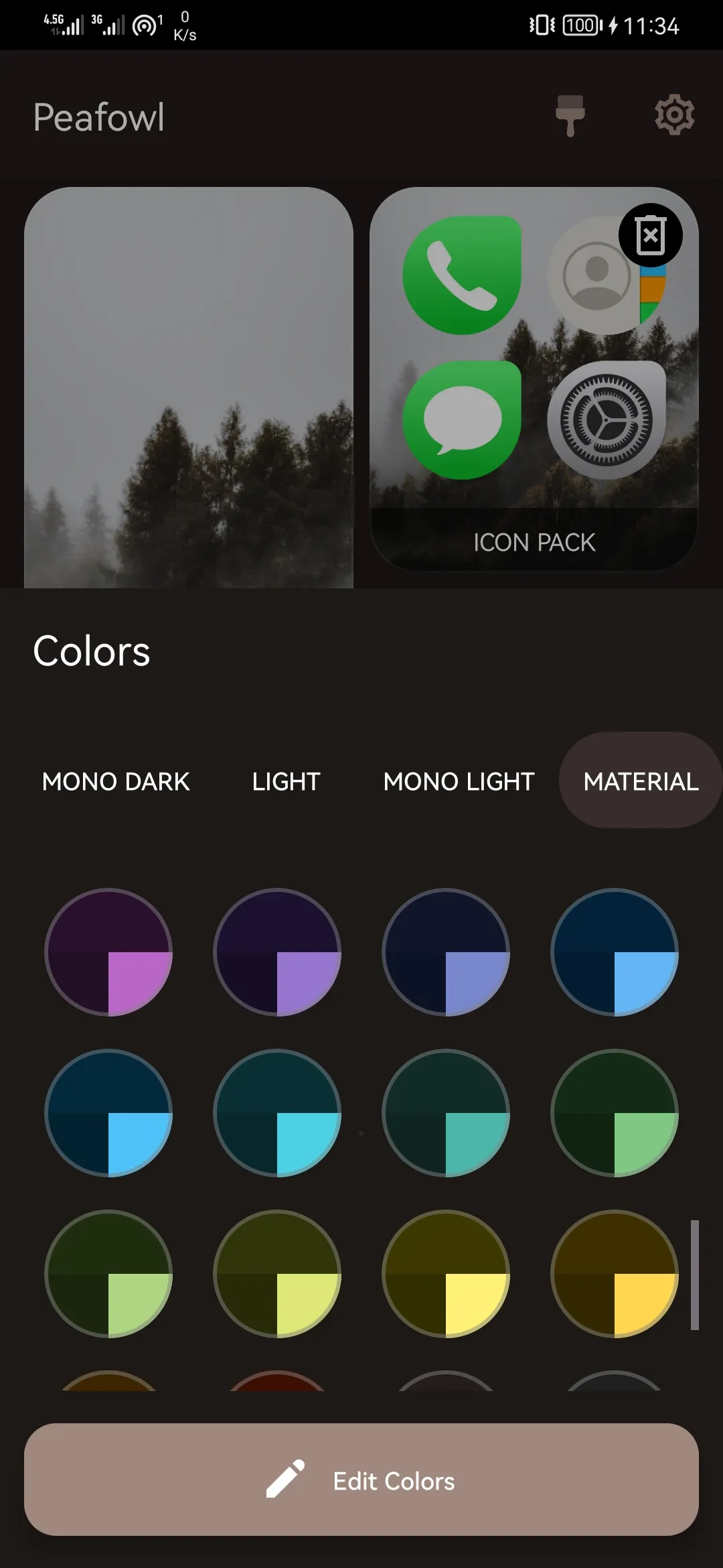 Peafowl Theme Maker for EMUI | Indus Appstore | Screenshot