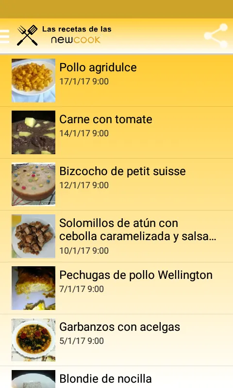 Recetas para NewCook | Indus Appstore | Screenshot