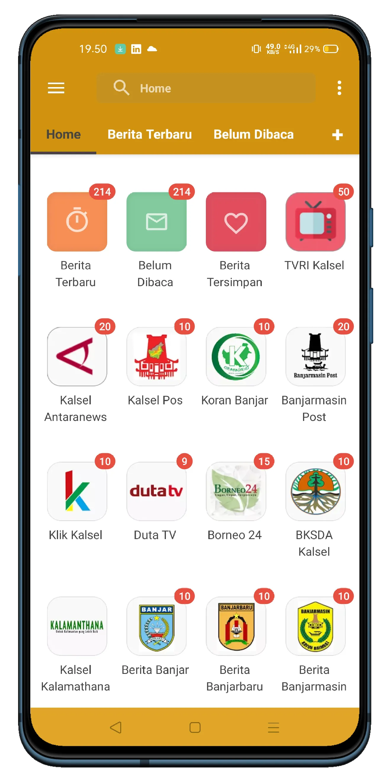 Koran Kalsel : Berita Kalimant | Indus Appstore | Screenshot