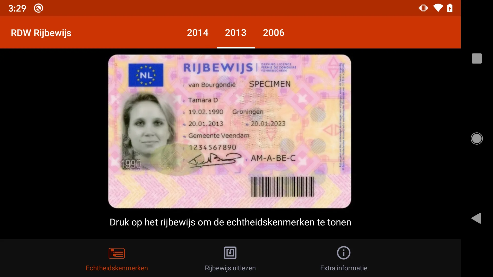 RDW Rijbewijs | Indus Appstore | Screenshot