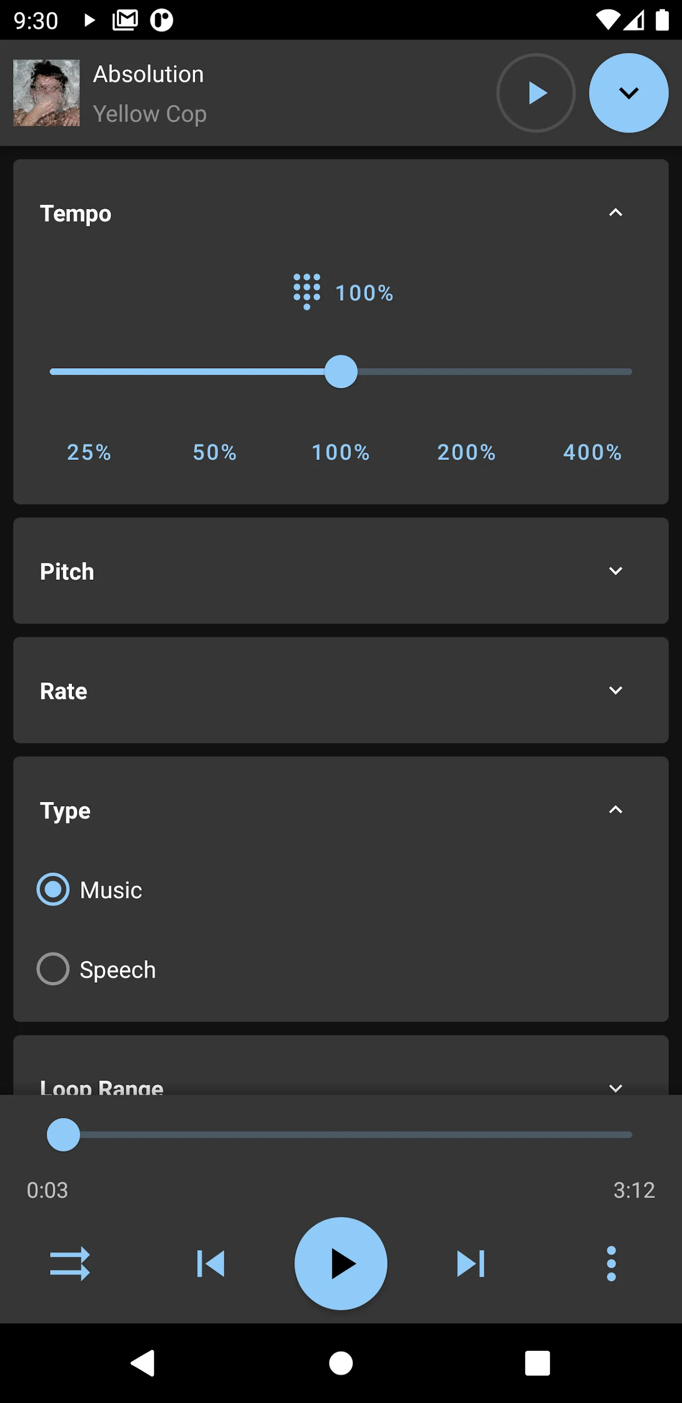 Music Speed Changer | Indus Appstore | Screenshot