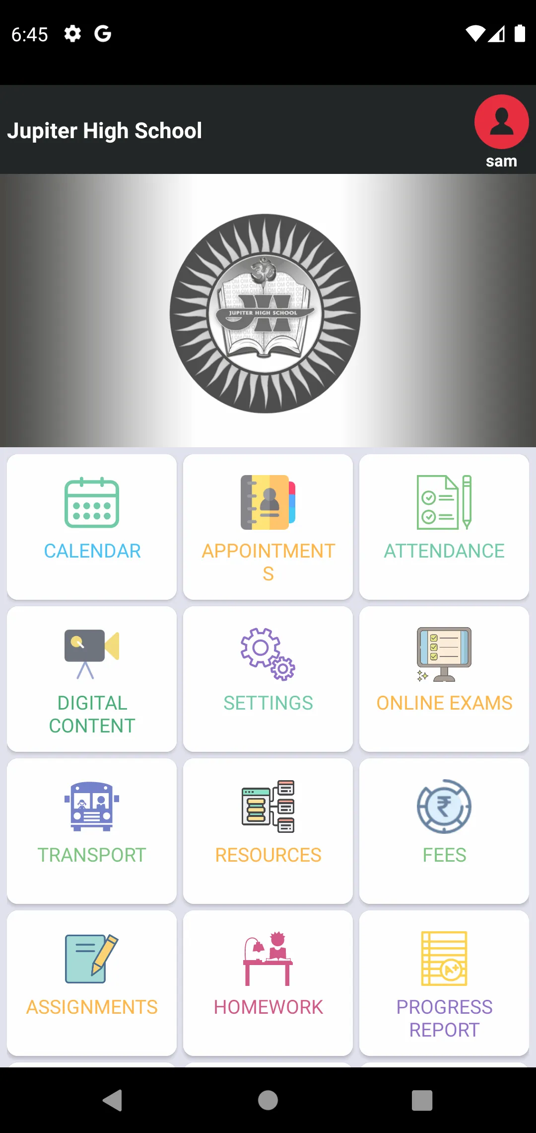 Jupiter High School Parent App | Indus Appstore | Screenshot