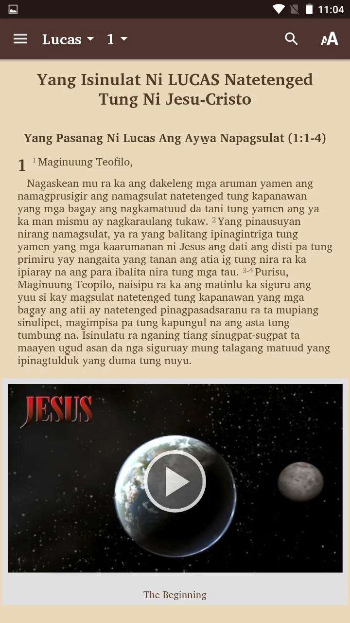 Calamian Tagbanwa Bible | Indus Appstore | Screenshot