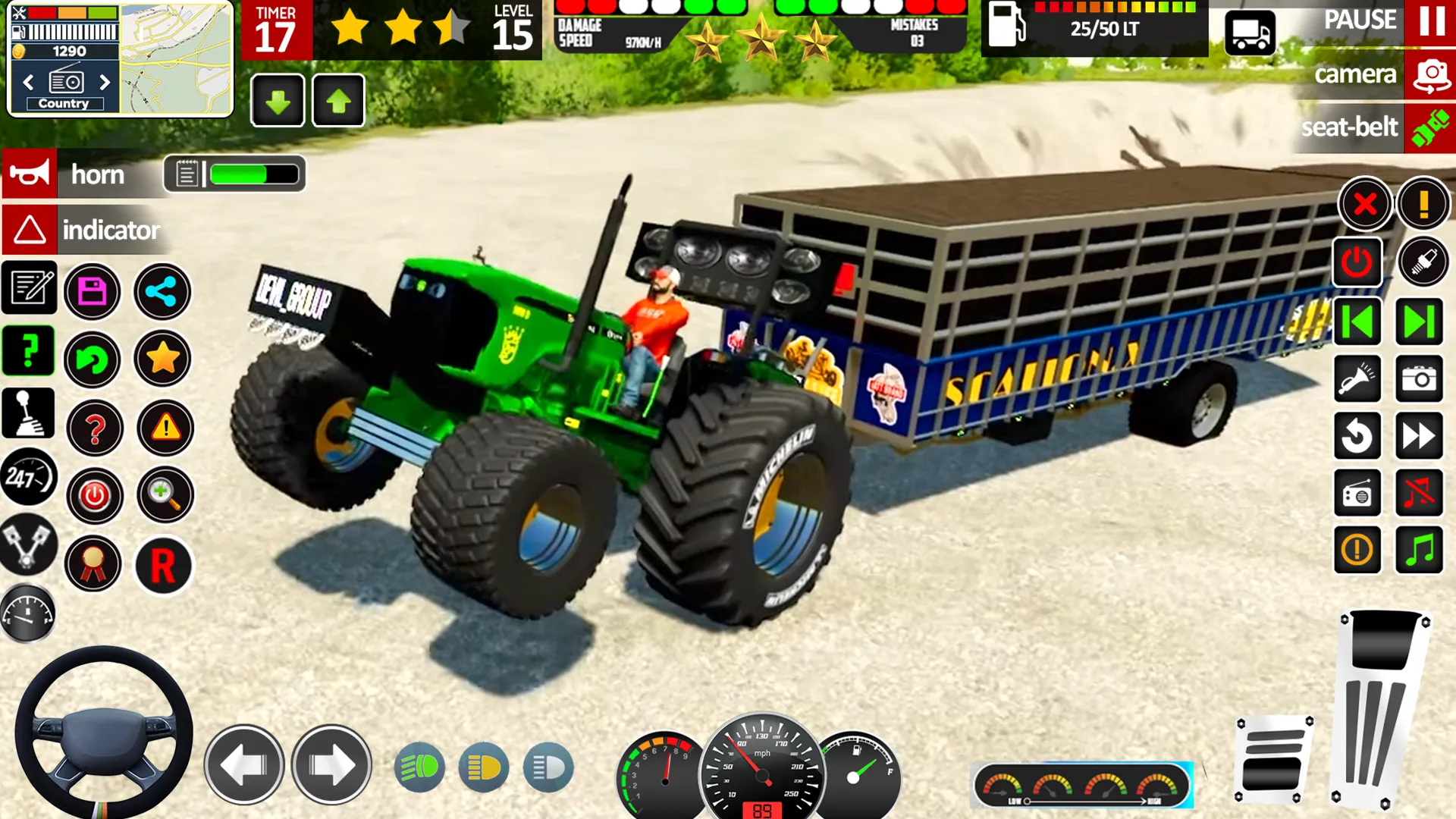 Farm Tractor Simulator Game | Indus Appstore | Screenshot