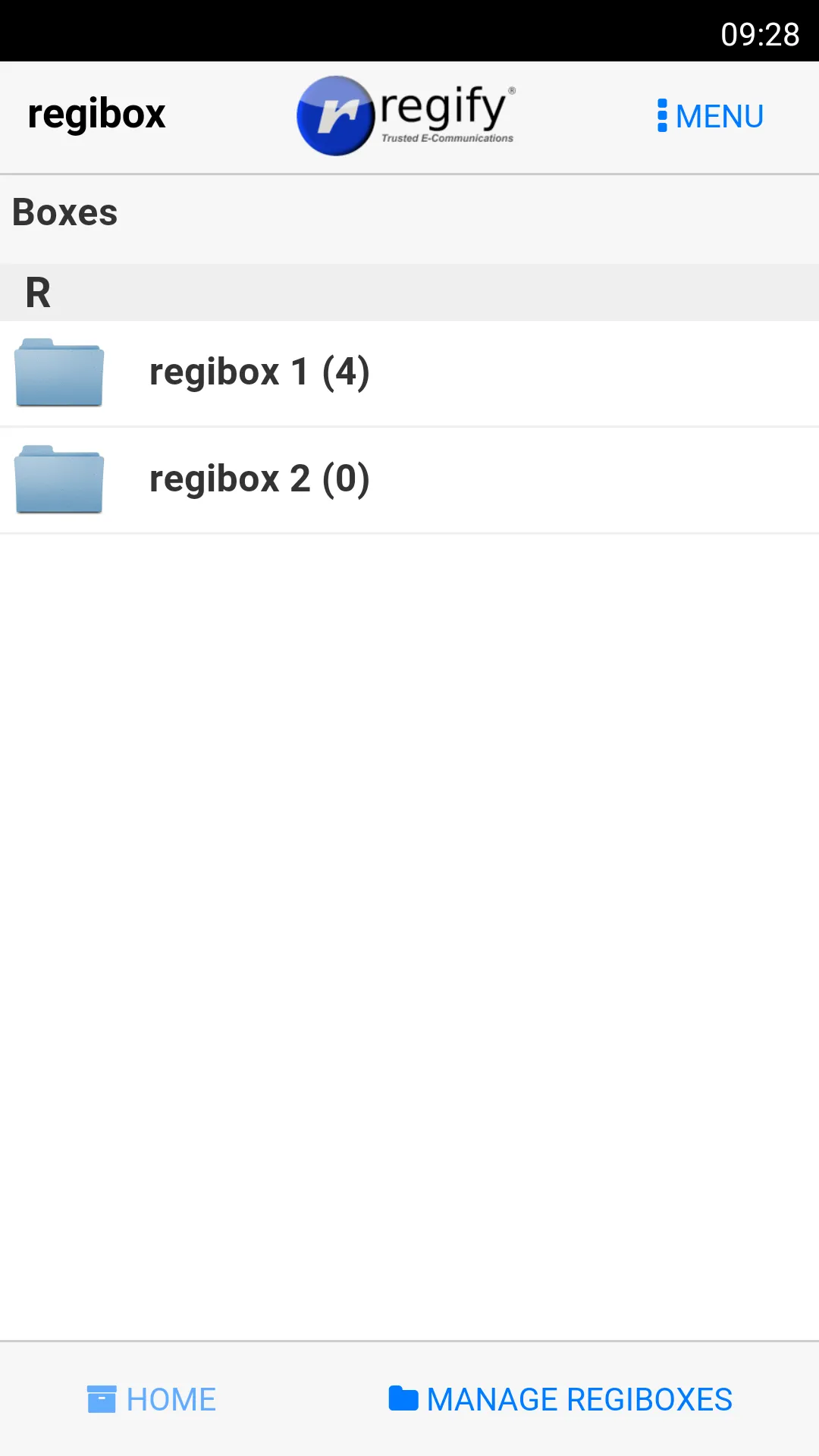 regibox Manager | Indus Appstore | Screenshot