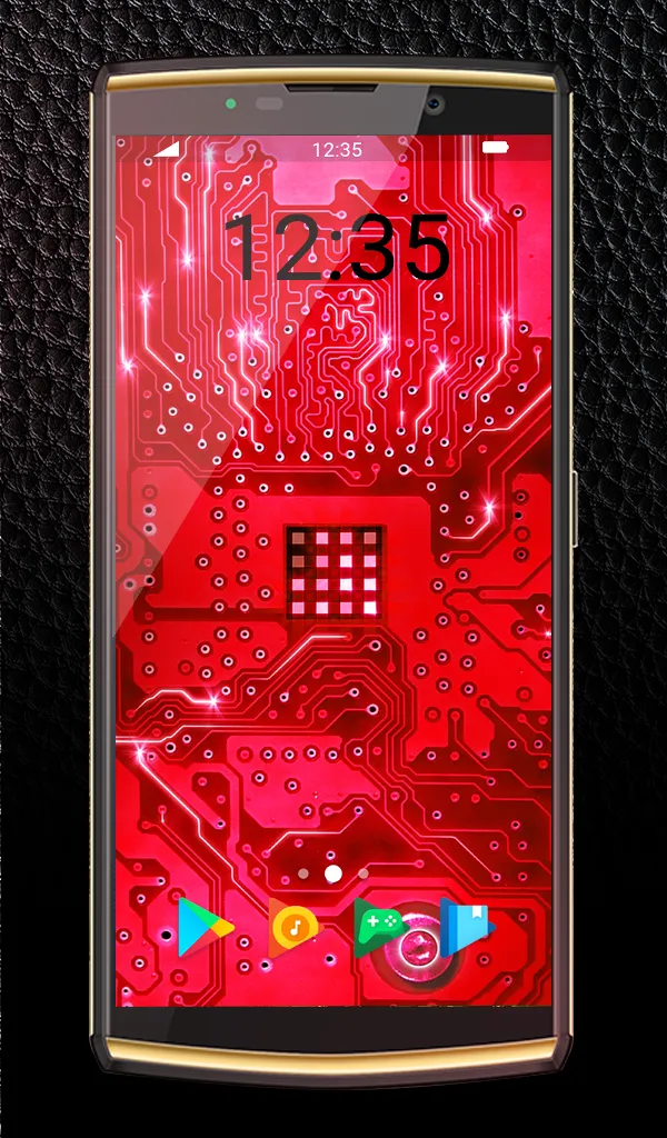 Red Light Live Wallpaper Theme | Indus Appstore | Screenshot