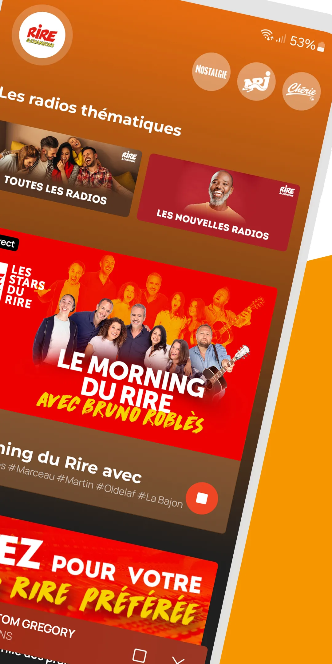 Rire et Chansons: Radios | Indus Appstore | Screenshot