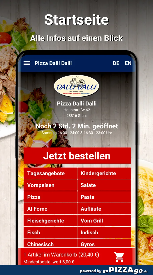 Pizza Dalli Dalli Stuhr | Indus Appstore | Screenshot