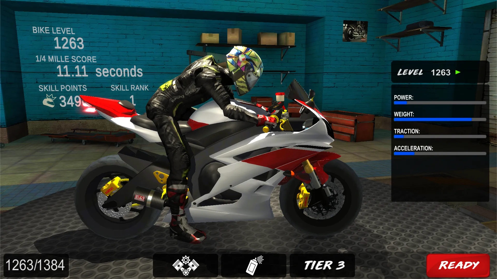 Rebel Gears Drag Bike CSR Moto | Indus Appstore | Screenshot