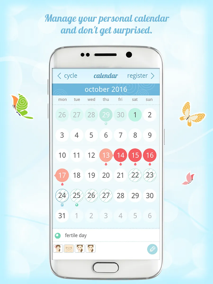 Bella Period Calendar | Indus Appstore | Screenshot