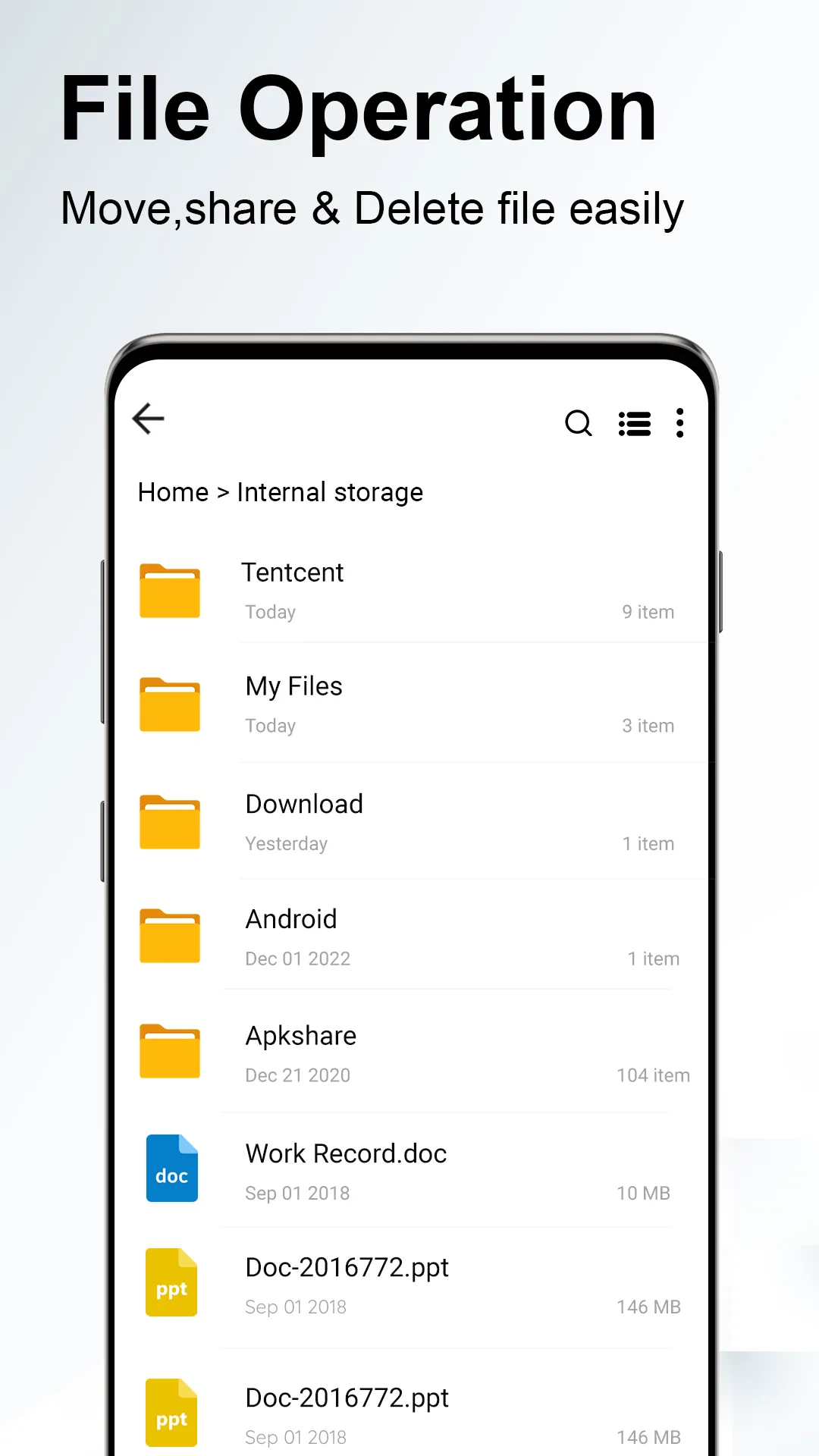 My File Folder - Secure Folder | Indus Appstore | Screenshot