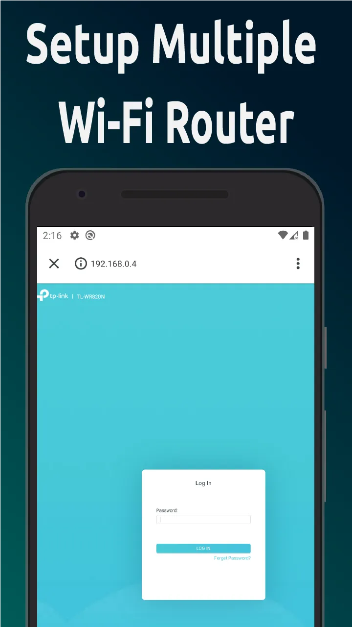 Router Admin Page: Wi-Fi Setup | Indus Appstore | Screenshot