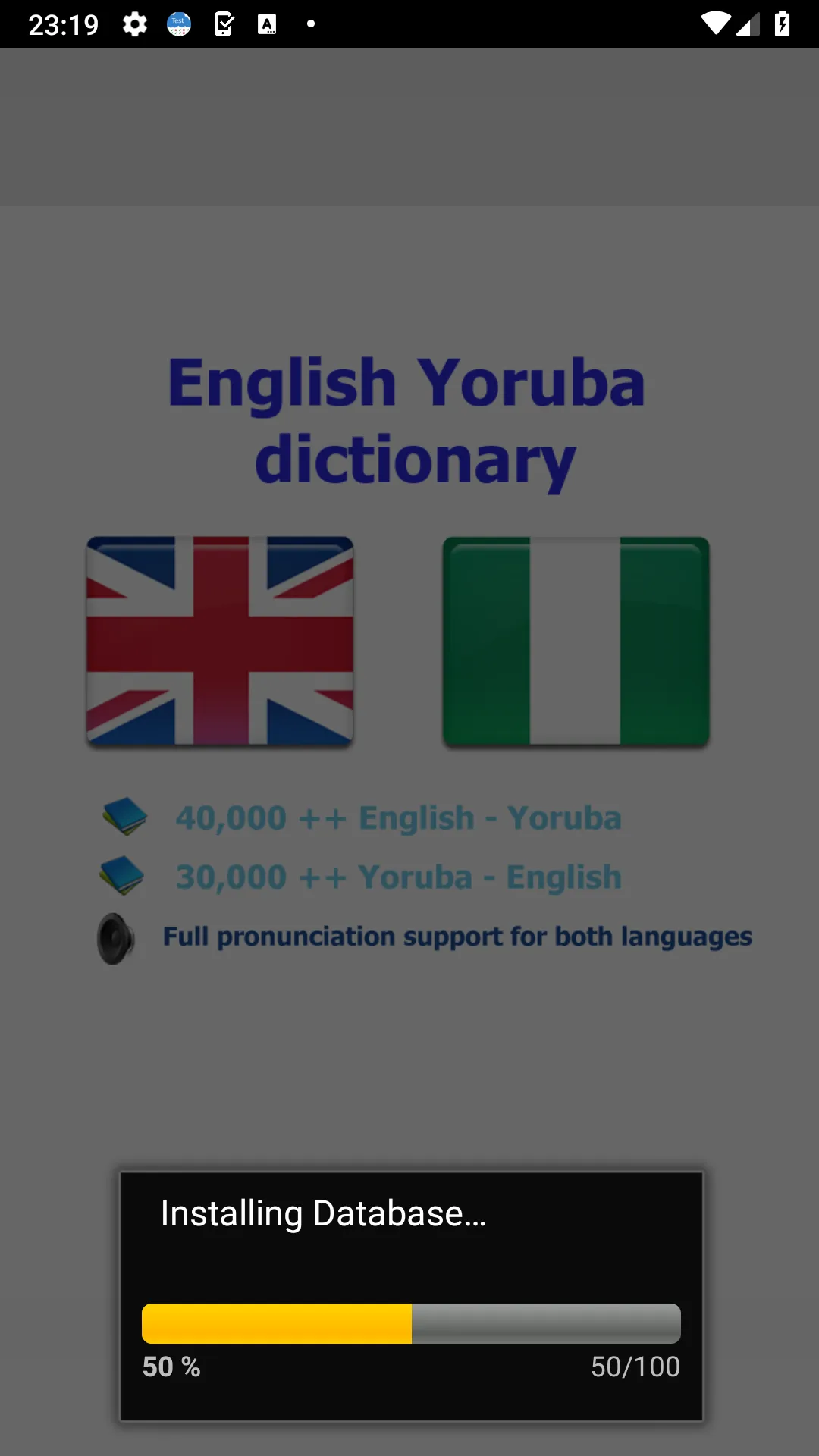 Yoruba dictionary | Indus Appstore | Screenshot