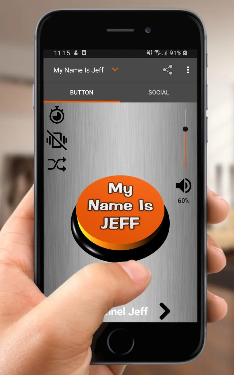 My Name Is Jeff Sound Button | Indus Appstore | Screenshot