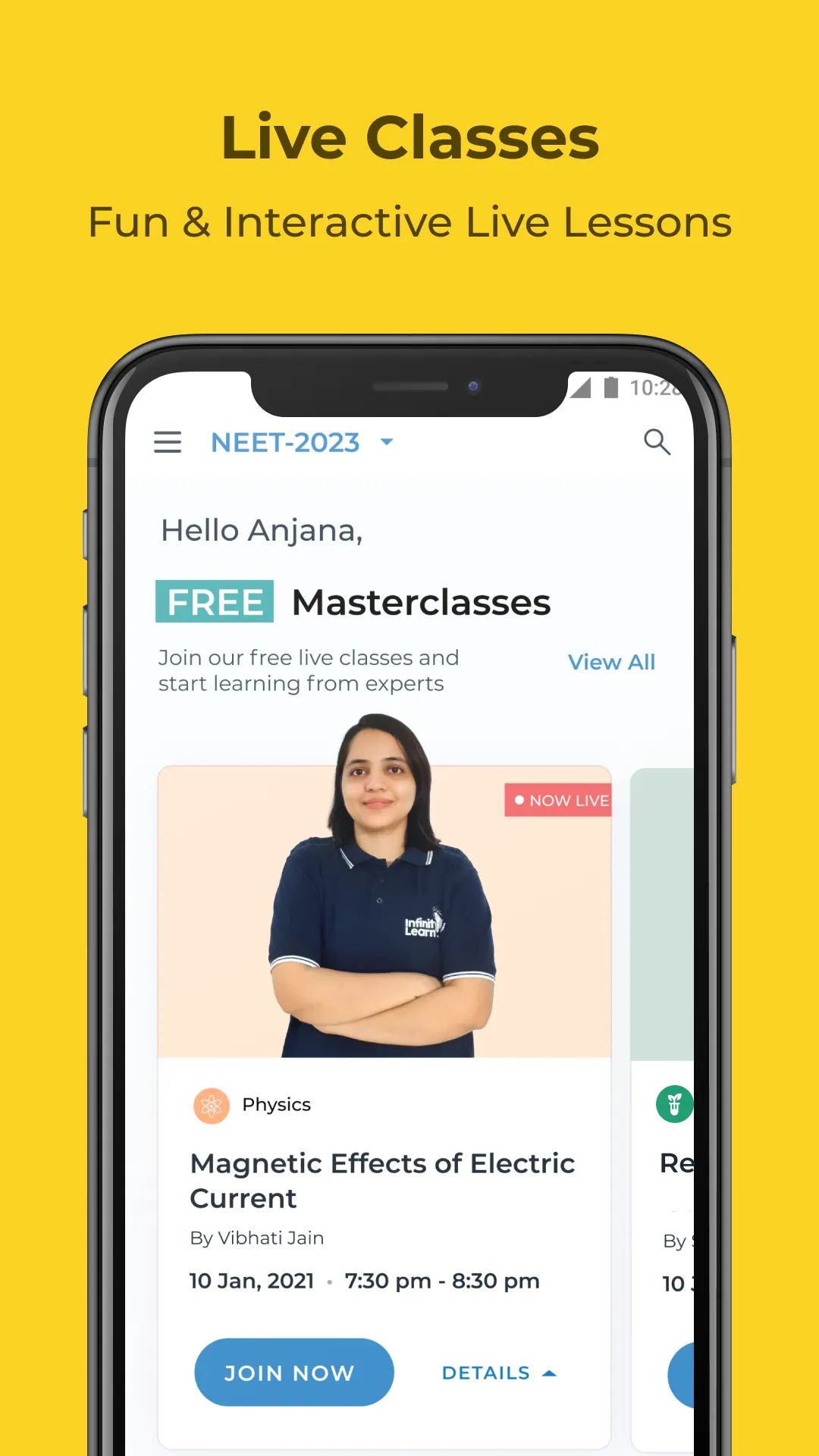 Infinity Learn-JEE, NEET, CBSE | Indus Appstore | Screenshot