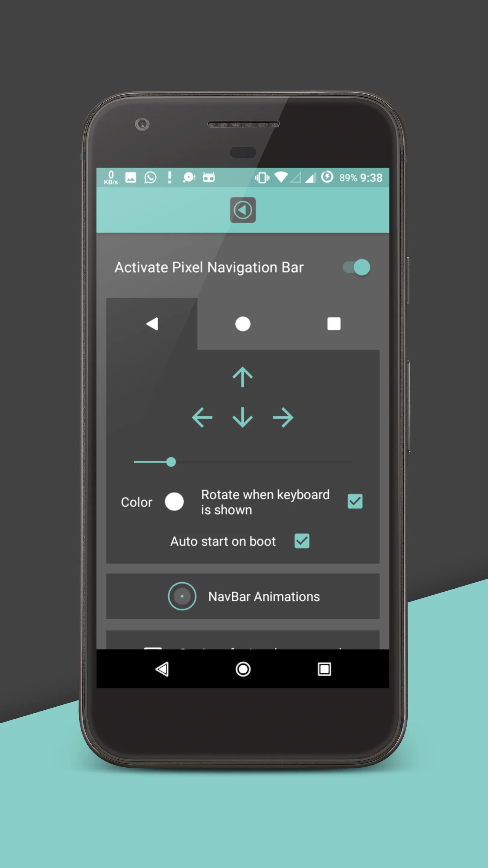 Pixel Navigation Bar (No Root) | Indus Appstore | Screenshot