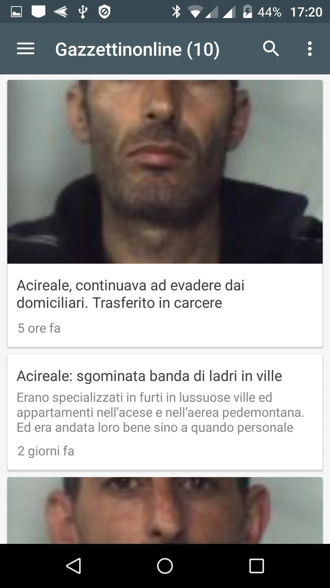 Acireale notizie locali | Indus Appstore | Screenshot