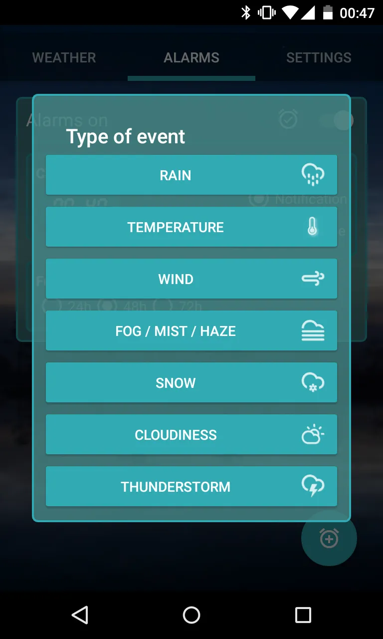 Custom Weather Alerts | Indus Appstore | Screenshot