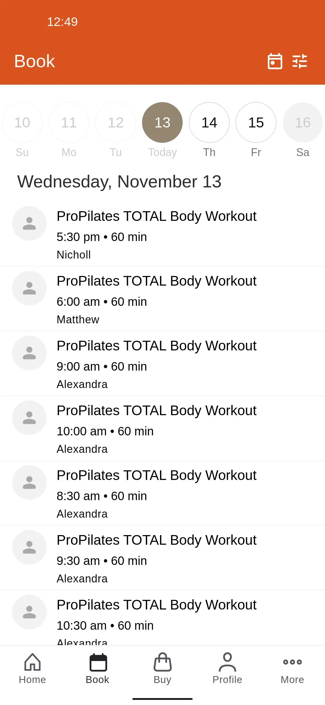 ProPilates - Ft. Lauderdale | Indus Appstore | Screenshot