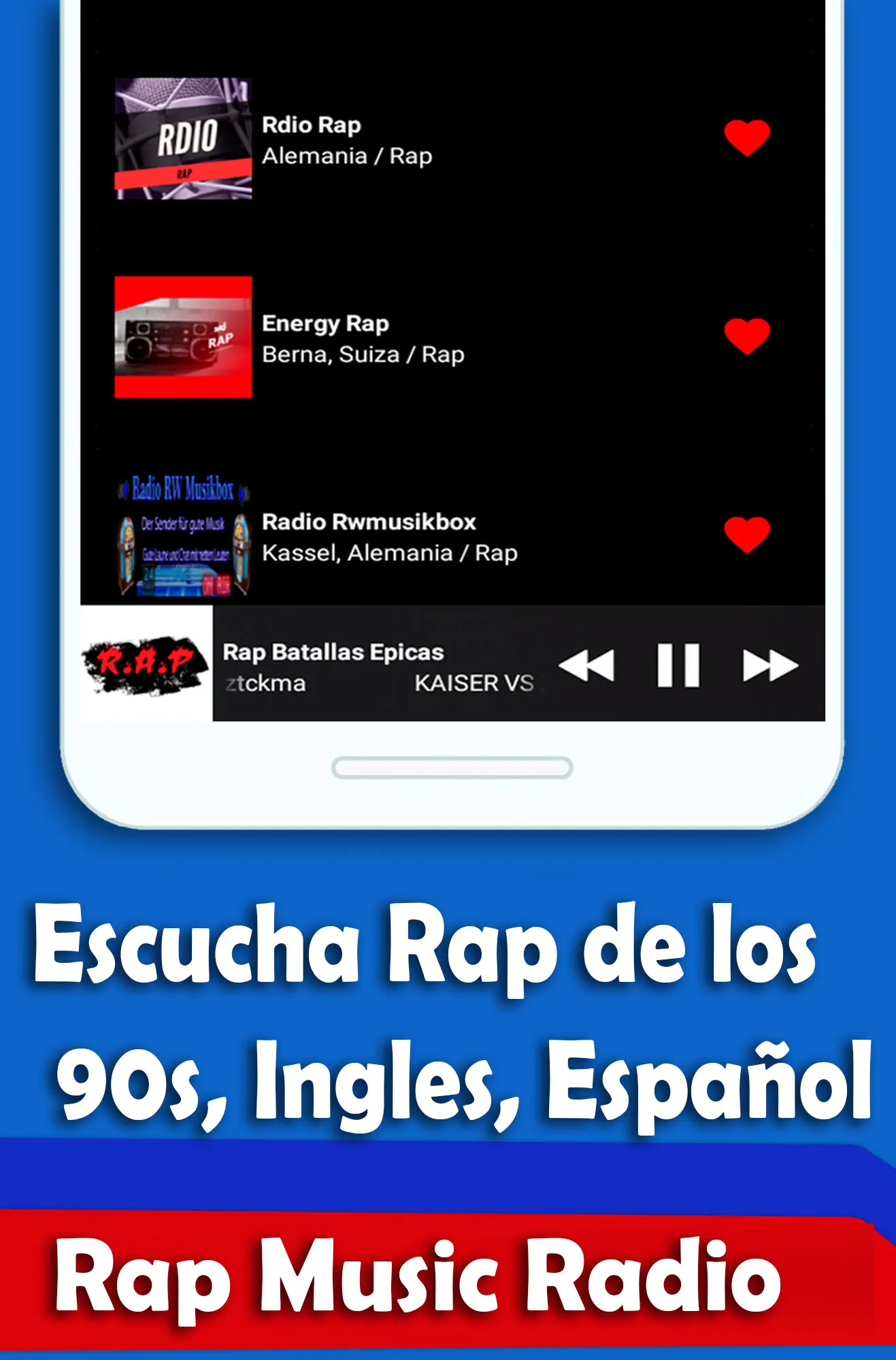 Rap Music Radio | Indus Appstore | Screenshot