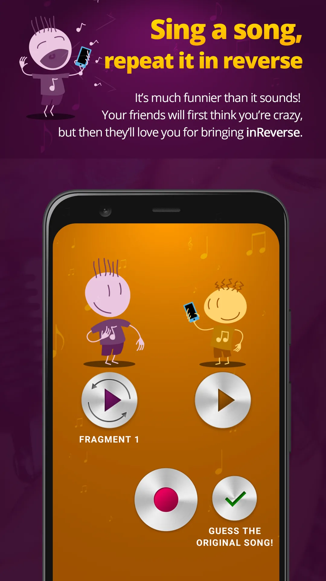 inReverse - Backwards Karaoke | Indus Appstore | Screenshot