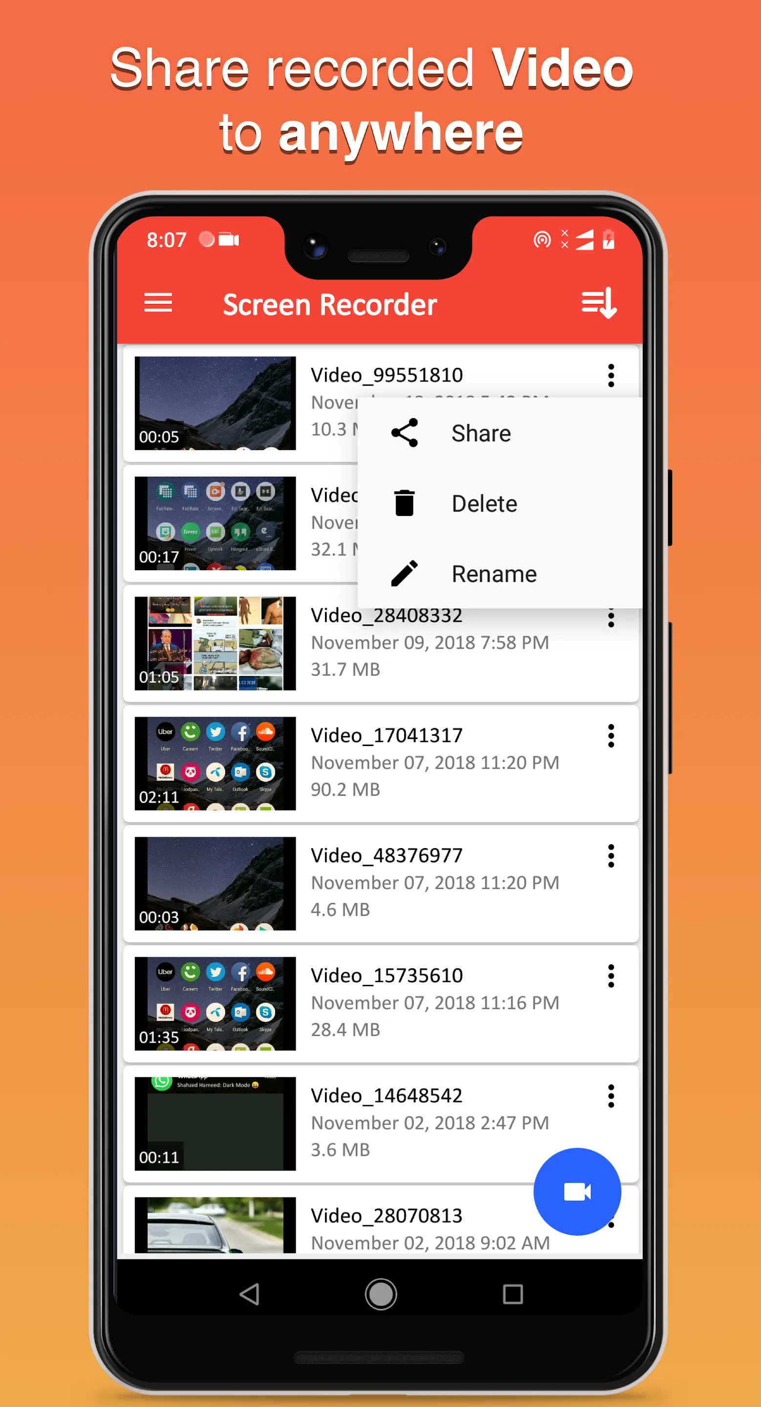 Screen Recorder with Audio | Indus Appstore | Screenshot