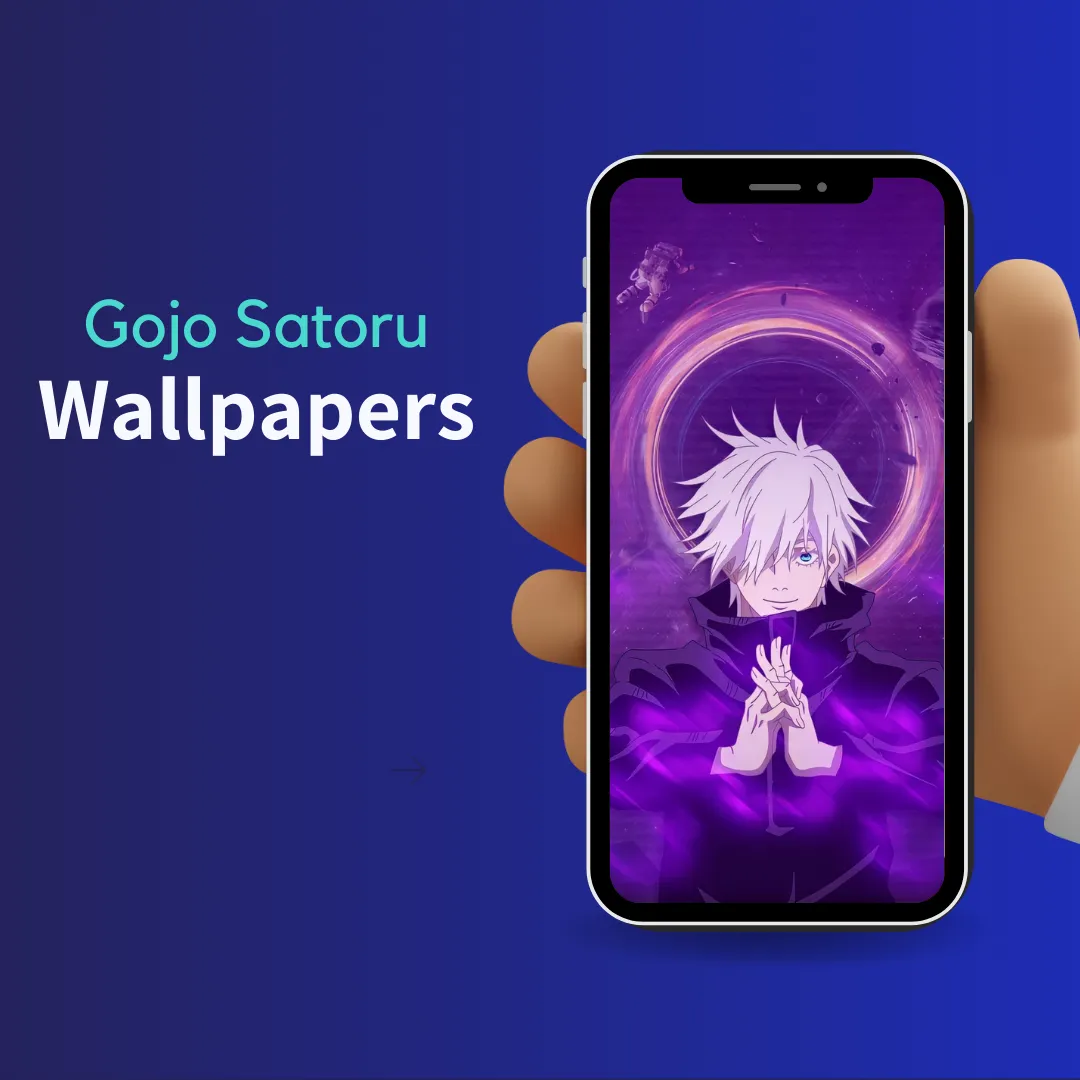 Gojo Satoru Wallpapers 4K 2024 | Indus Appstore | Screenshot