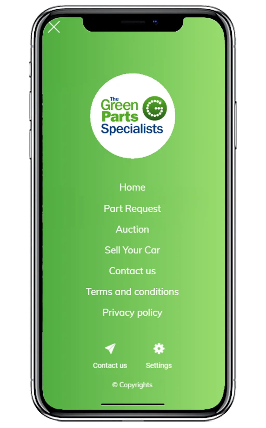 Green Parts Specialists | Indus Appstore | Screenshot