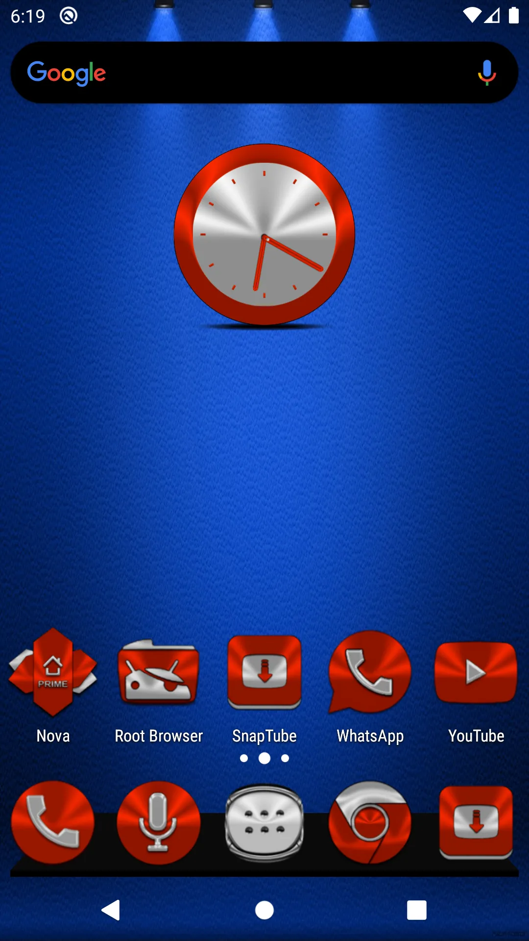 Red Orange Icon Pack | Indus Appstore | Screenshot