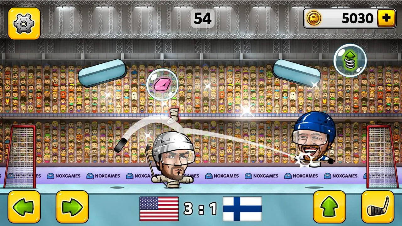 Puppet Hockey: Pond Head | Indus Appstore | Screenshot