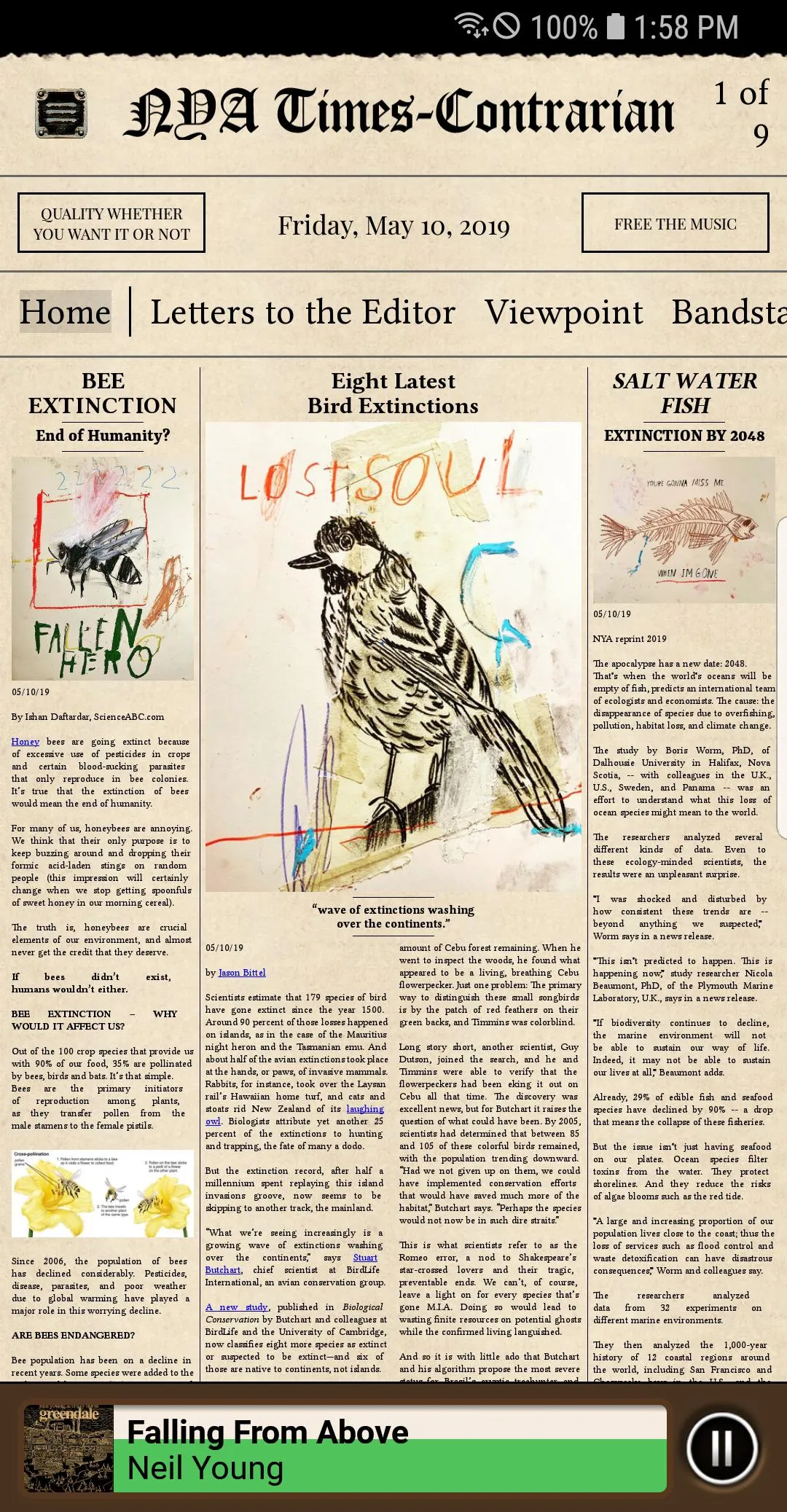 Neil Young Archives | Indus Appstore | Screenshot