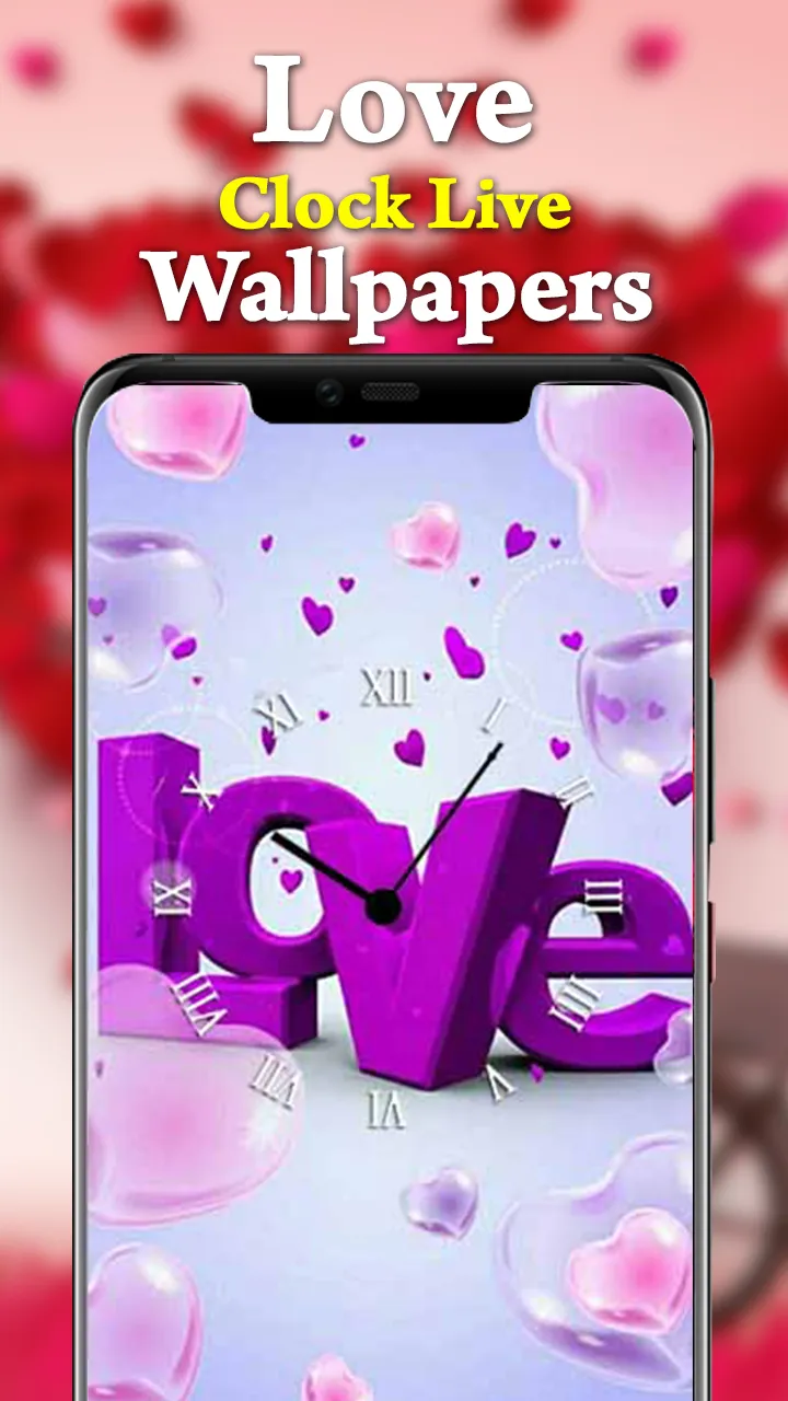 Love Clock Live Wallpapers HD | Indus Appstore | Screenshot