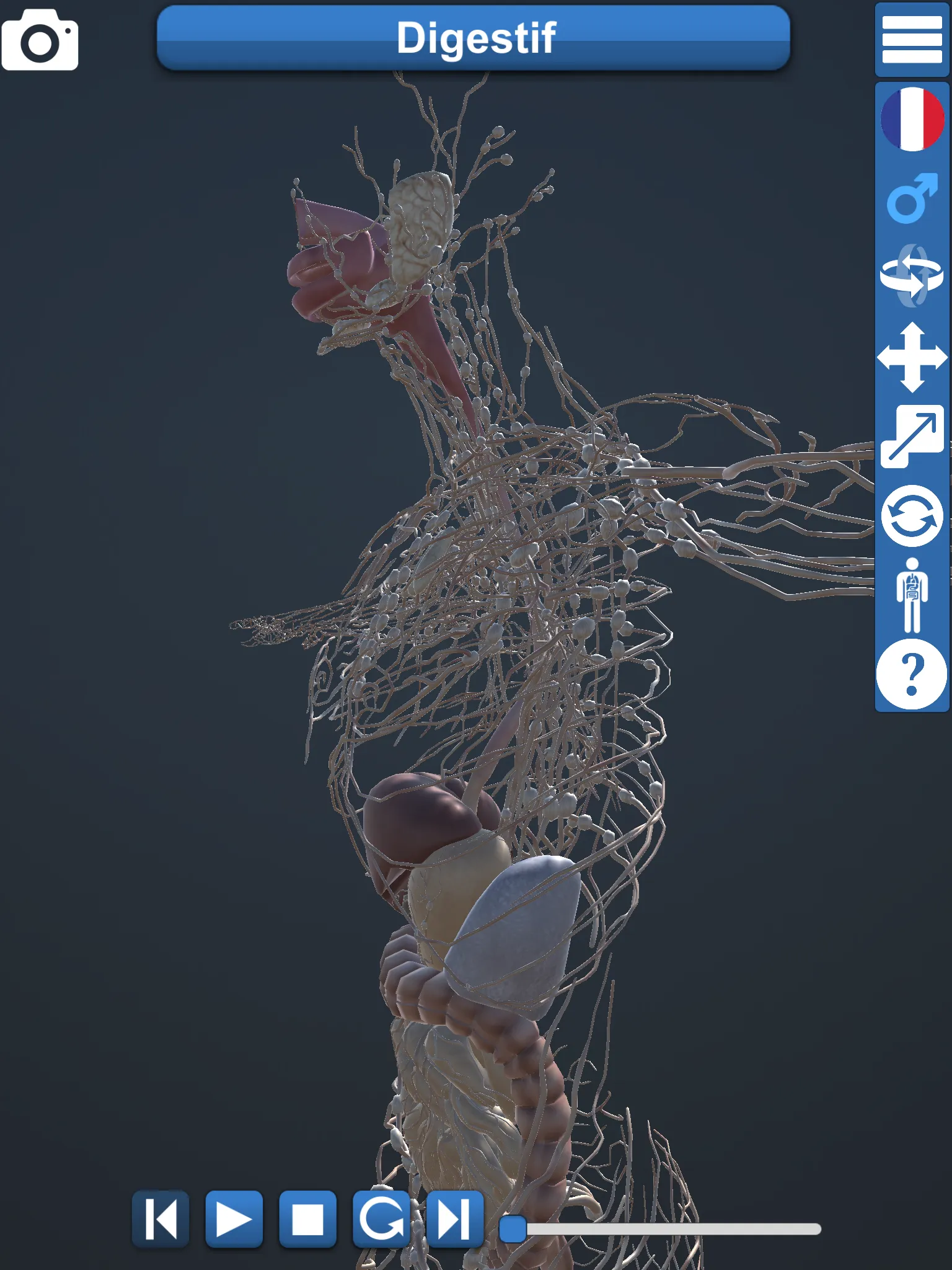 Anatomy 3D | Indus Appstore | Screenshot