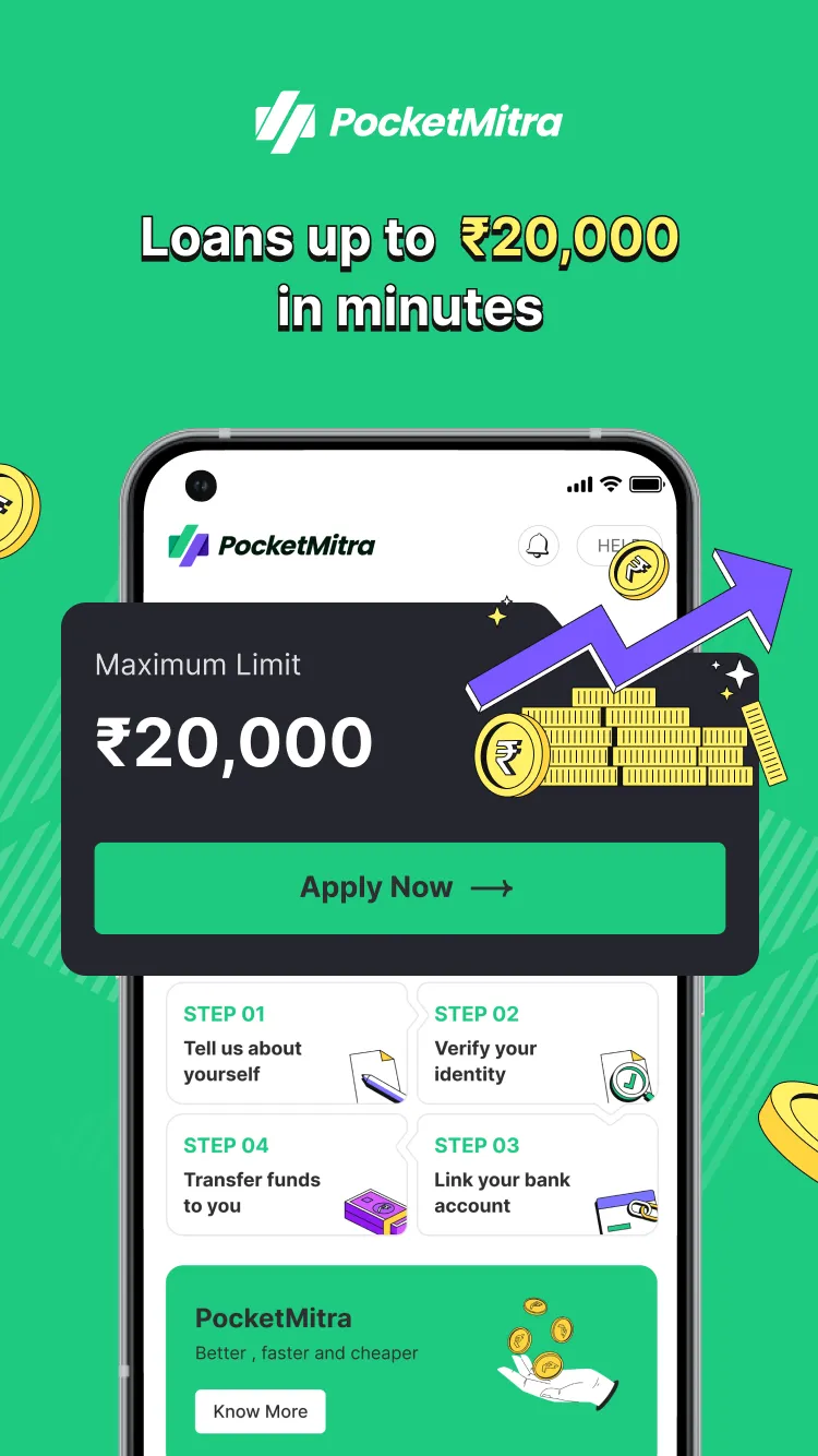PocketMitra Personal Loan App | Indus Appstore | Screenshot