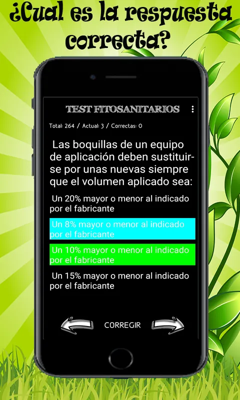 Test Aplicador Fitosanitarios | Indus Appstore | Screenshot