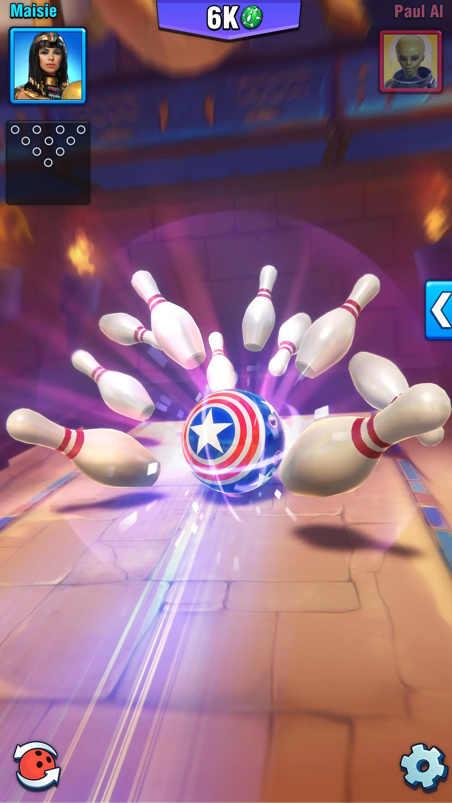 Bowling Crew — 3D bowling game | Indus Appstore | Screenshot