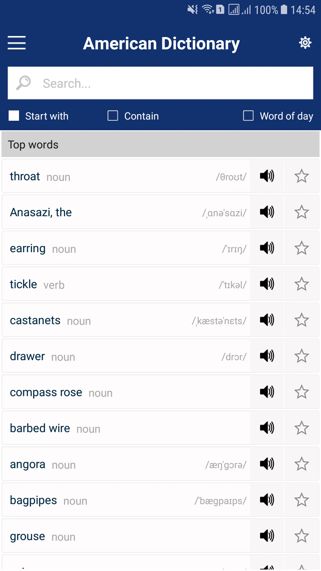 Advanced American Dictionary | Indus Appstore | Screenshot