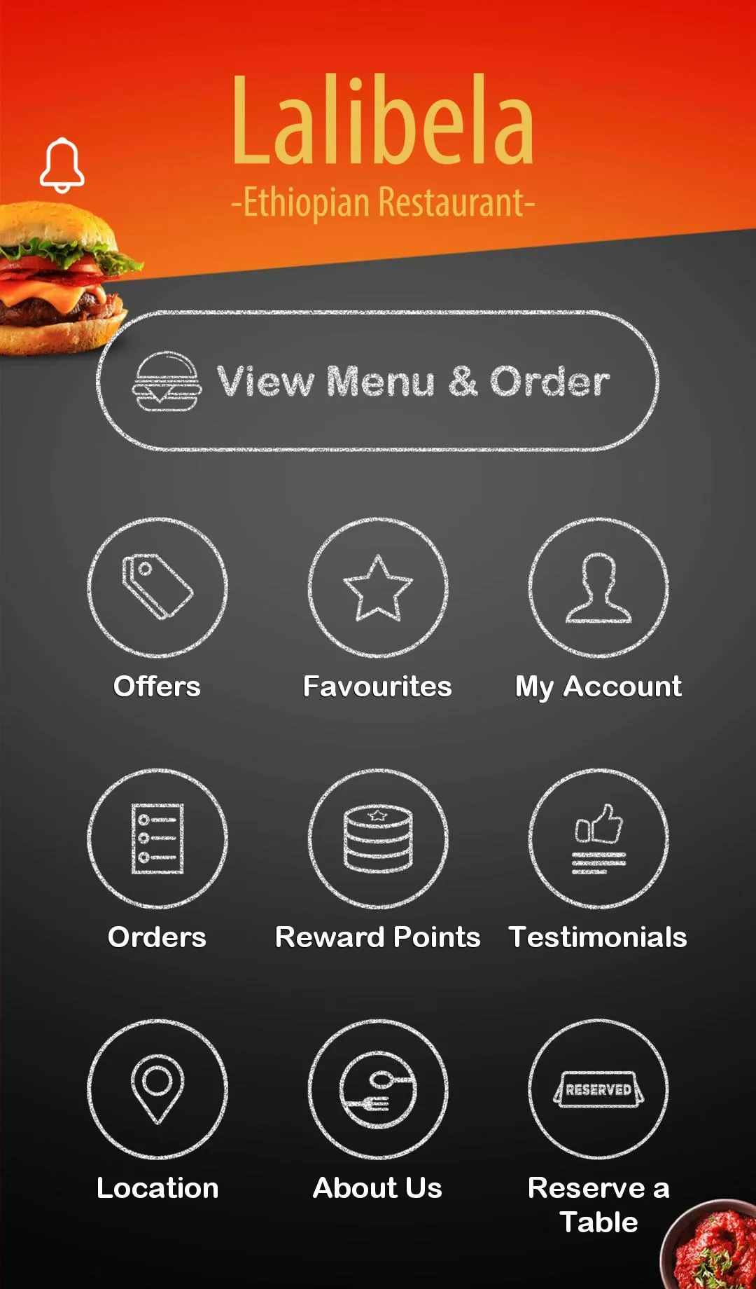 Lalibela Ethiopian Restaurant  | Indus Appstore | Screenshot