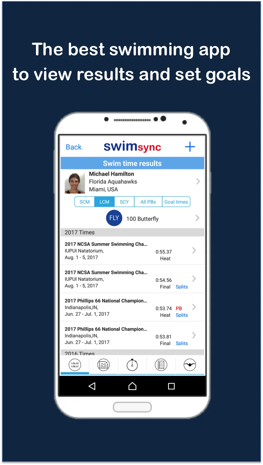 swimsync | Indus Appstore | Screenshot