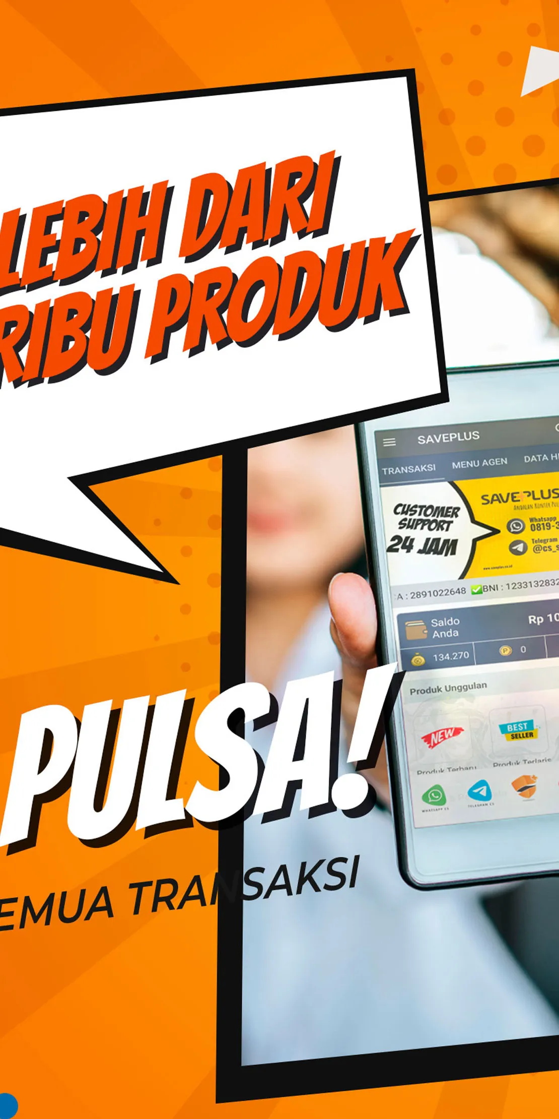 SAVEPLUS: Andalan Konter Pulsa | Indus Appstore | Screenshot