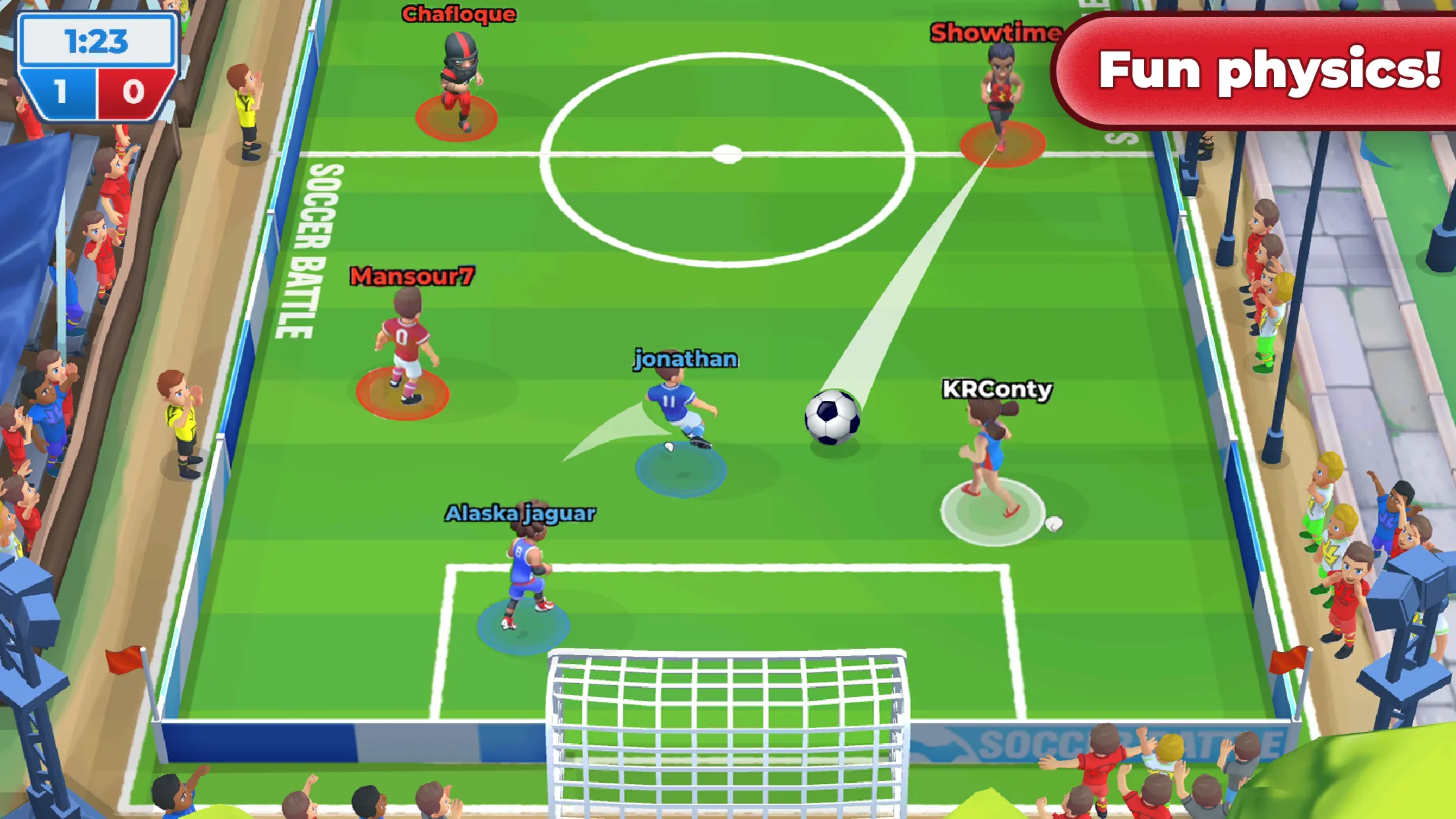 Soccer Battle -  PvP Football | Indus Appstore | Screenshot