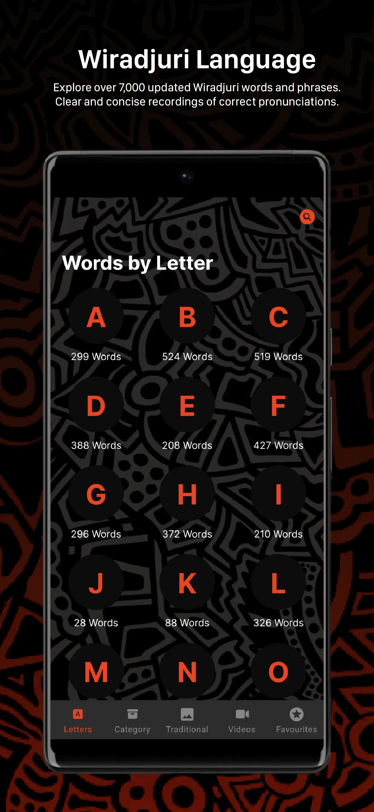 Wiradjuri Dictionary | Indus Appstore | Screenshot