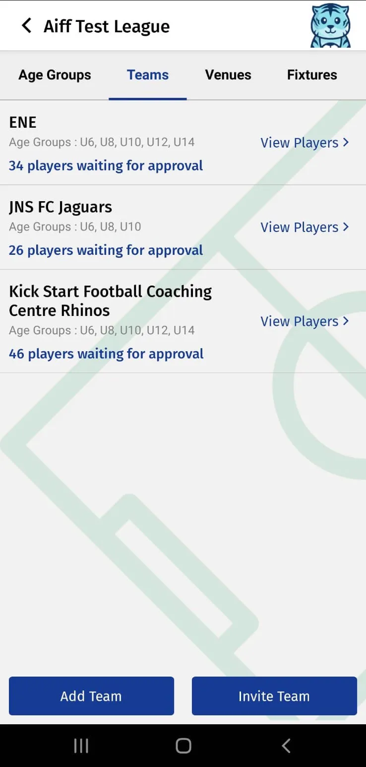 AIFF Blue Cubs | Indus Appstore | Screenshot