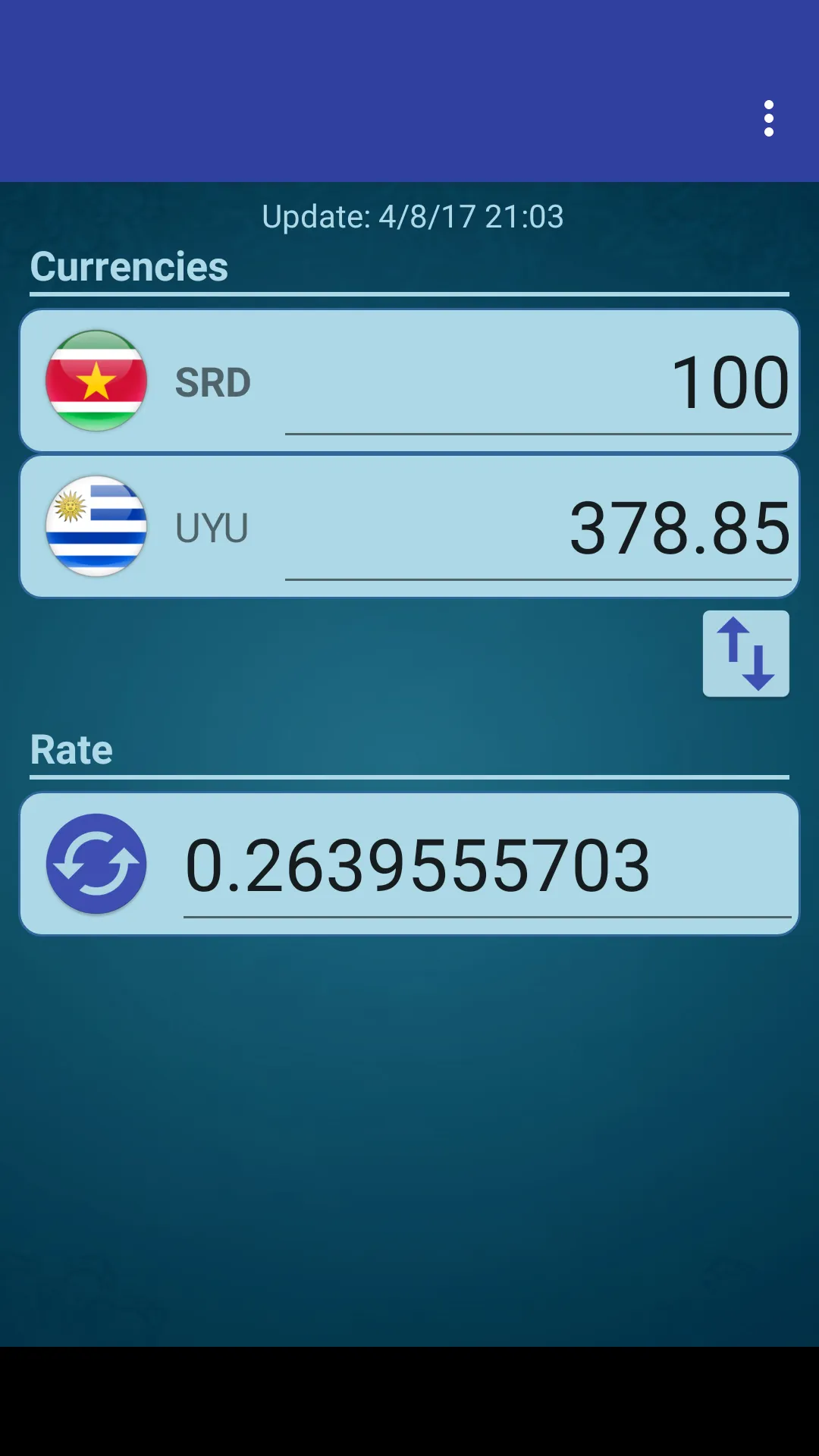 UYU Peso x Surinamese Dollar | Indus Appstore | Screenshot