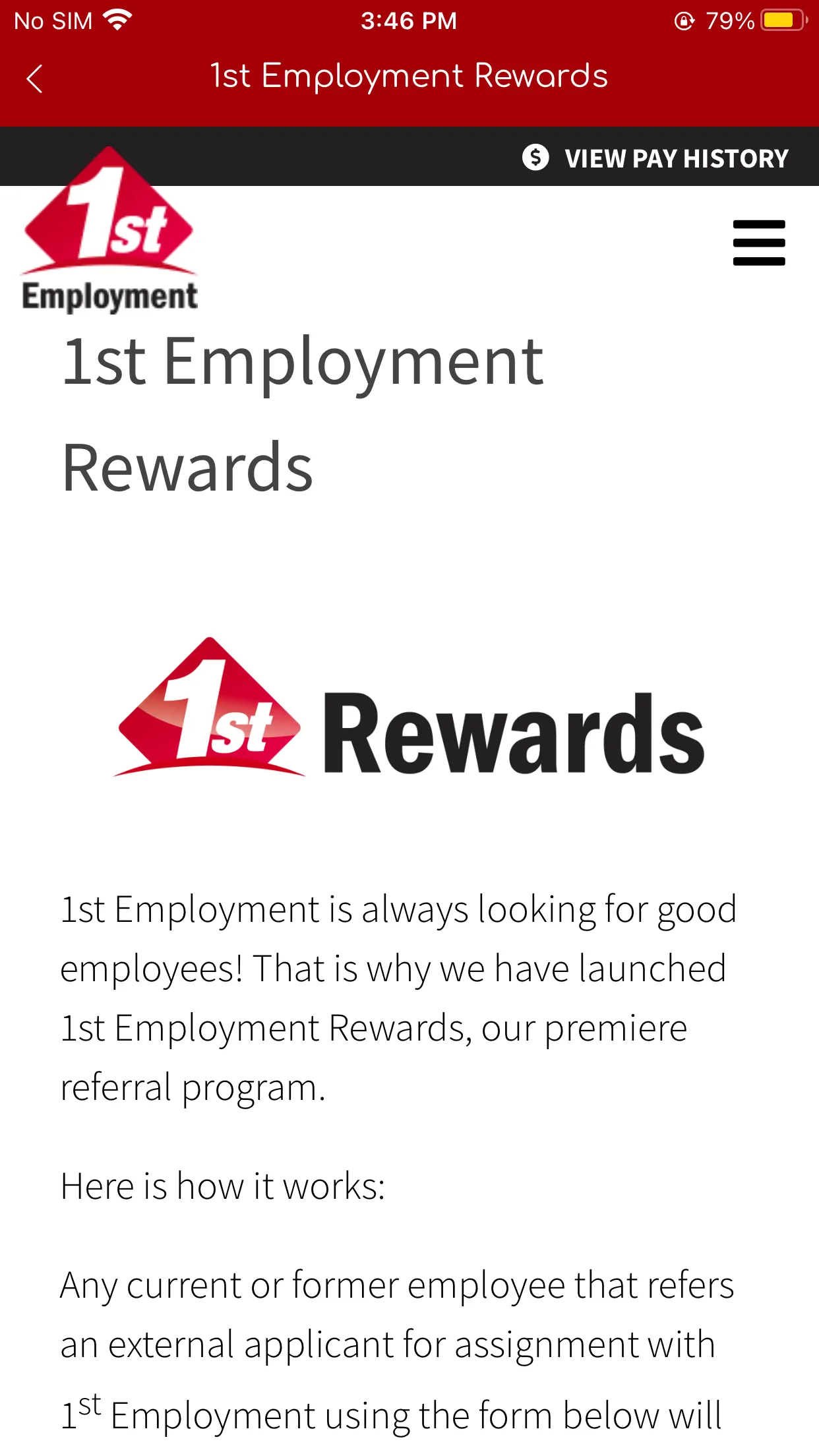 1st Employment | Indus Appstore | Screenshot