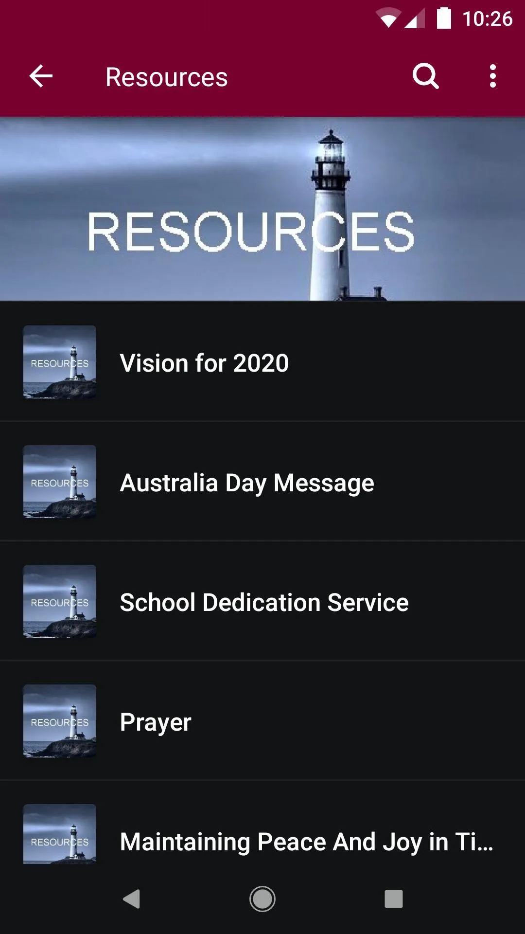 Lighthouse Keysborough Vic. | Indus Appstore | Screenshot