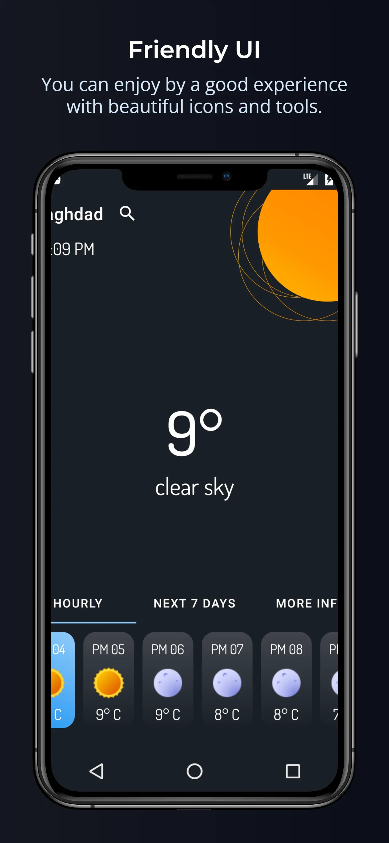 الطقس - my weather | Indus Appstore | Screenshot